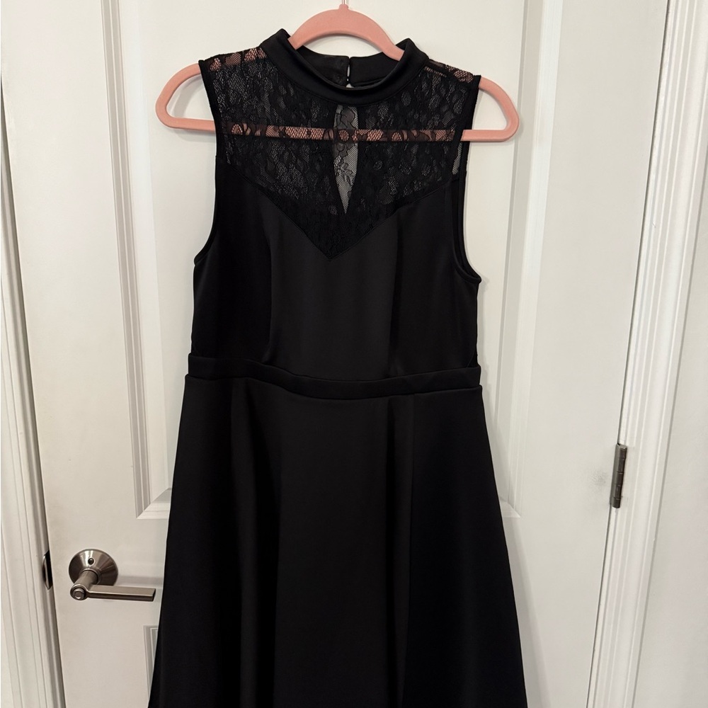 Torrid Black Lace Midi Dress